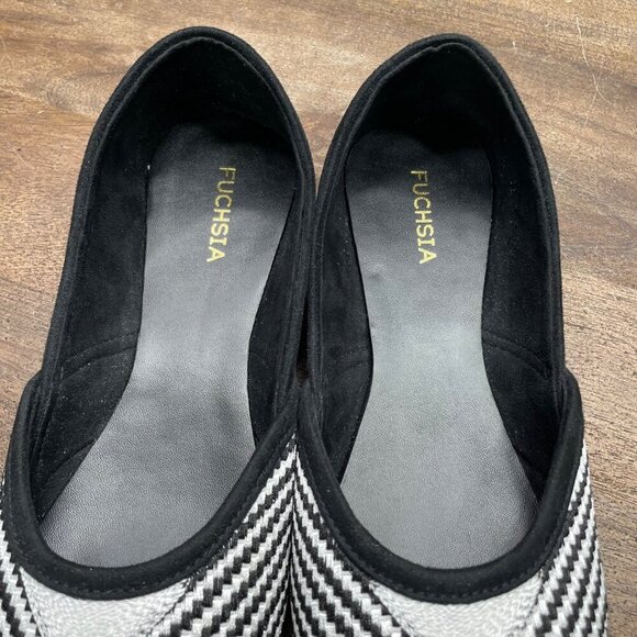 Fuchsia Handmade Flats Women's Size 7 Embroidered Shoes Artisan Made Luxury - Picture 3 of 6